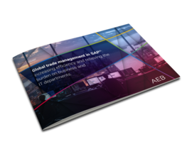 Global Trade Management in SAP - the AEB Whitepaper